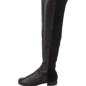 STUART WEITZMAN BLACK 50/50 BOOTS SZ 6